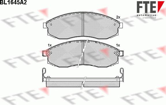 FTE BL1645A2 - Jarrupala, levyjarru inparts.fi