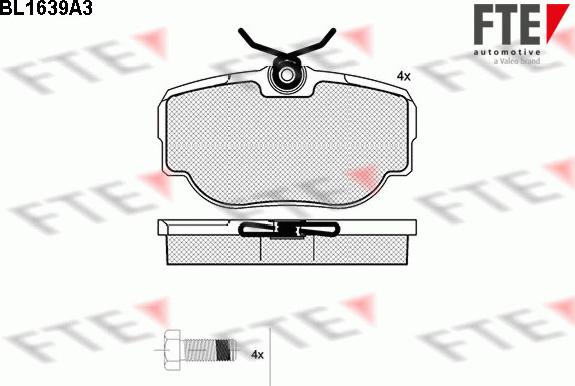 FTE BL1639A3 - Jarrupala, levyjarru inparts.fi