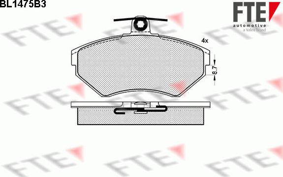 FTE BL1475B3 - Jarrupala, levyjarru inparts.fi