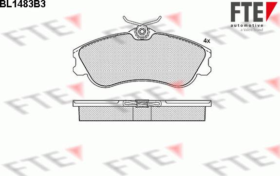 FTE BL1483B3 - Jarrupala, levyjarru inparts.fi