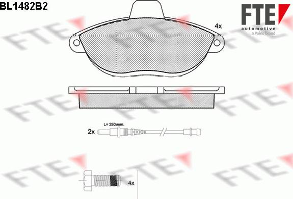 FTE BL1482B2 - Jarrupala, levyjarru inparts.fi