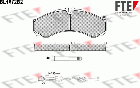 FTE BL1672B2 - Jarrupala, levyjarru inparts.fi