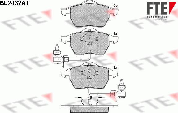 FTE BL2432A1 - Jarrupala, levyjarru inparts.fi