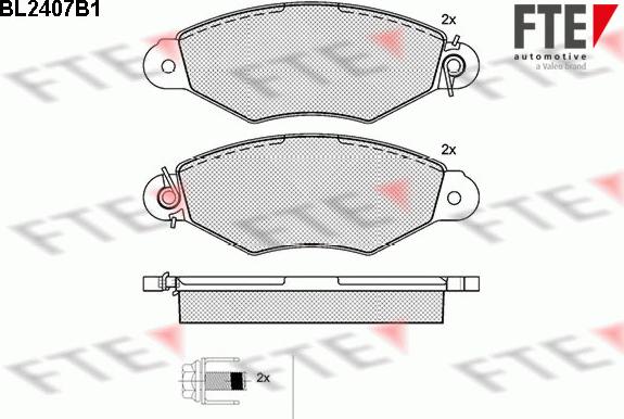 FTE BL2407B1 - Jarrupala, levyjarru inparts.fi