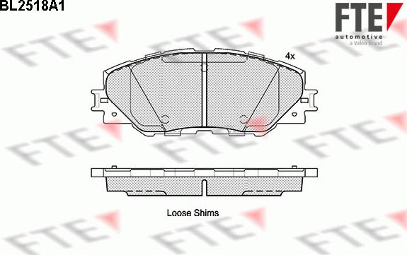 FTE BL2518A1 - Jarrupala, levyjarru inparts.fi