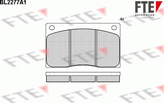 FTE BL2277A1 - Jarrupala, levyjarru inparts.fi