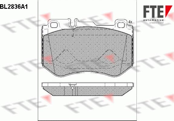 FTE BL2836A1 - Jarrupala, levyjarru inparts.fi