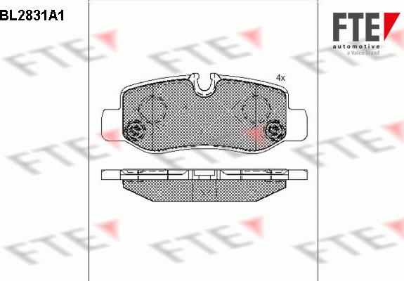 FTE BL2831A1 - Jarrupala, levyjarru inparts.fi