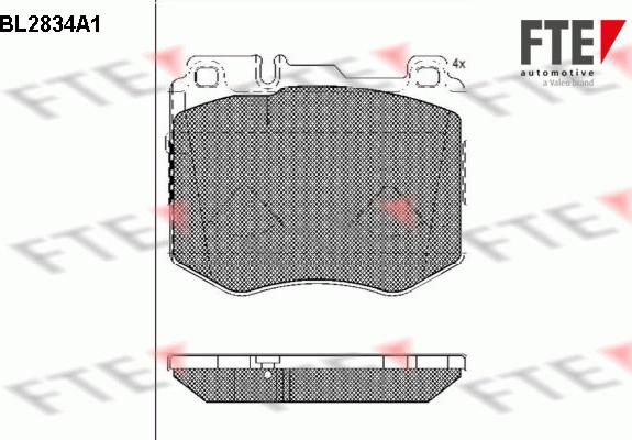 FTE BL2834A1 - Jarrupala, levyjarru inparts.fi