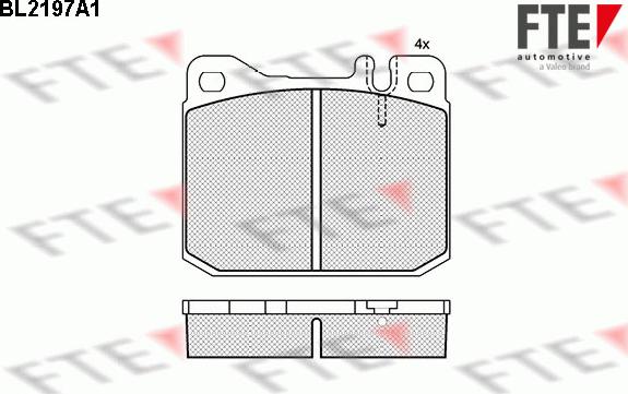 FTE BL2197A1 - Jarrupala, levyjarru inparts.fi