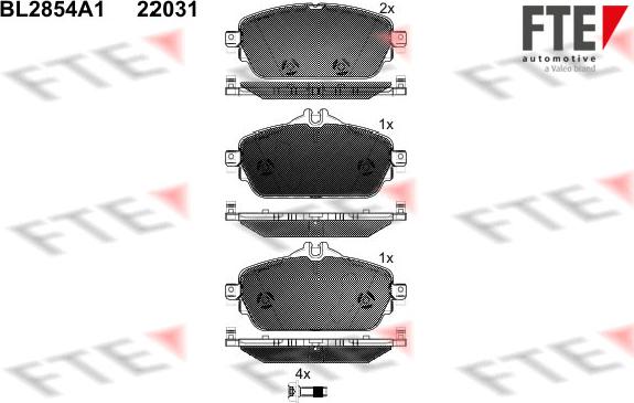 FTE BL2854A1 - Jarrupala, levyjarru inparts.fi