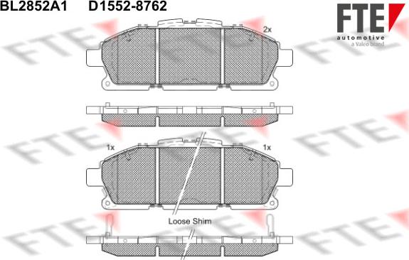 FTE BL2852A1 - Jarrupala, levyjarru inparts.fi