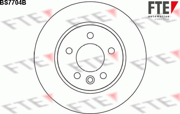 FTE BS7704B - Jarrulevy inparts.fi