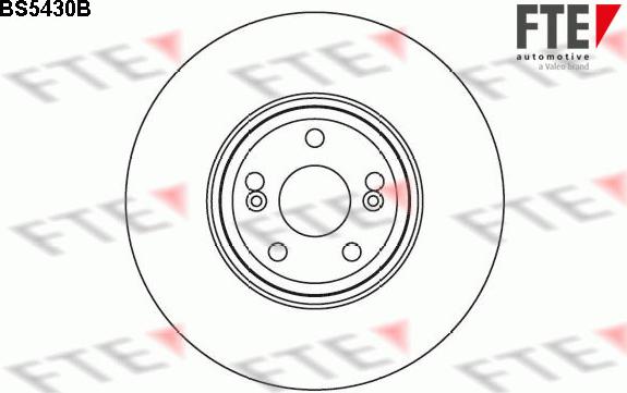 FTE BS5430B - Jarrulevy inparts.fi