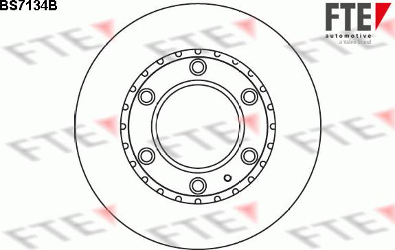 FTE BS7134B - Jarrulevy inparts.fi