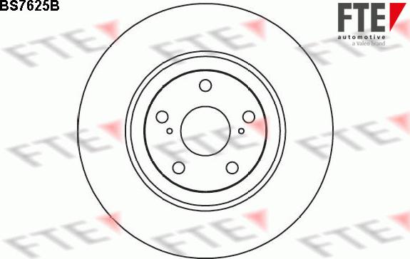 FTE BS7625B - Jarrulevy inparts.fi