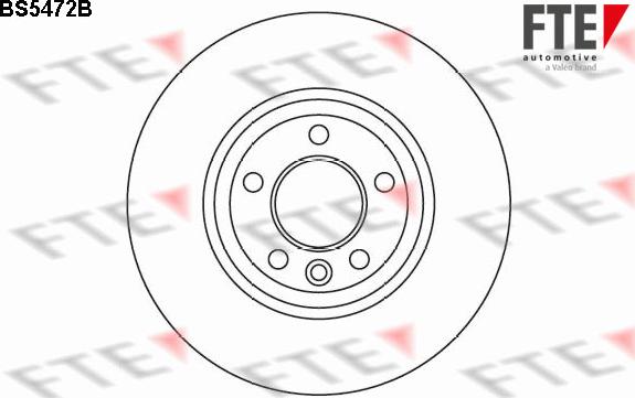 FTE BS5472B - Jarrulevy inparts.fi