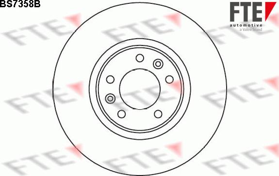 FTE BS7358B - Jarrulevy inparts.fi