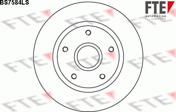 FTE BS7584LS - Jarrulevy inparts.fi