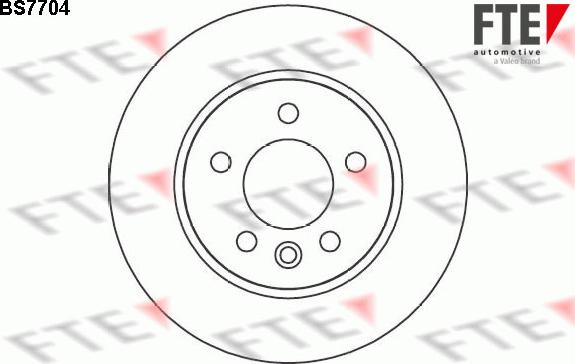 FTE BS7704 - Jarrulevy inparts.fi