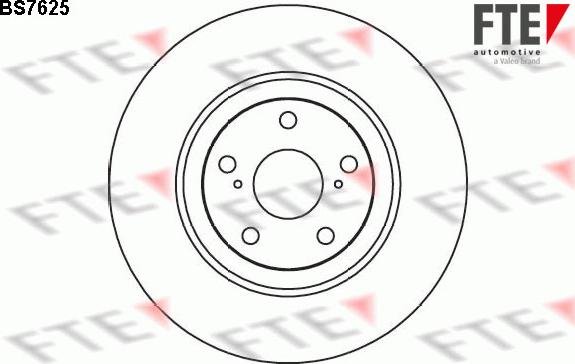 FTE BS7625 - Jarrulevy inparts.fi