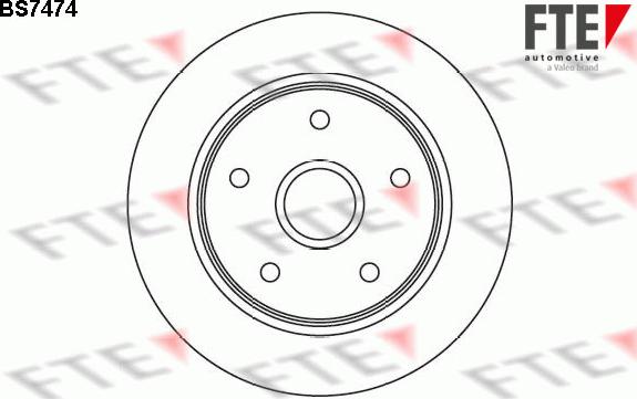 FTE BS7474 - Jarrulevy inparts.fi