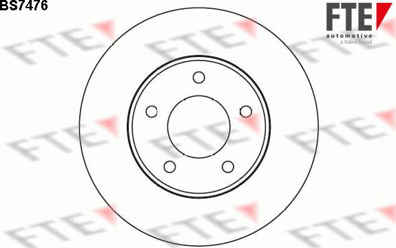 FTE BS7476 - Jarrulevy inparts.fi