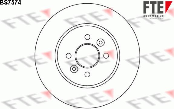 FTE BS7574 - Jarrulevy inparts.fi