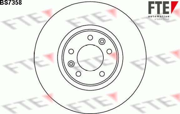 FTE BS7358 - Jarrulevy inparts.fi