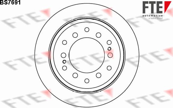 FTE BS7691 - Jarrulevy inparts.fi