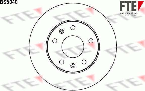 FTE BS5040 - Jarrulevy inparts.fi