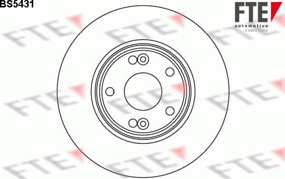 FTE BS5431 - Jarrulevy inparts.fi