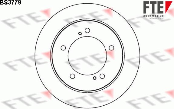 FTE BS3779 - Jarrulevy inparts.fi