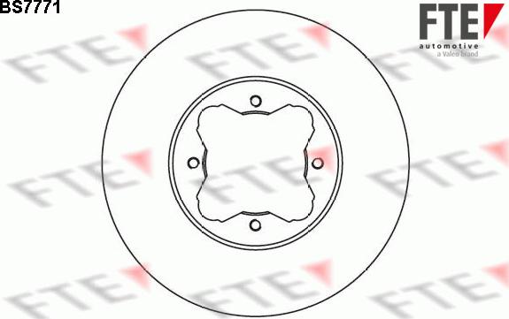 FTE BS7771 - Jarrulevy inparts.fi