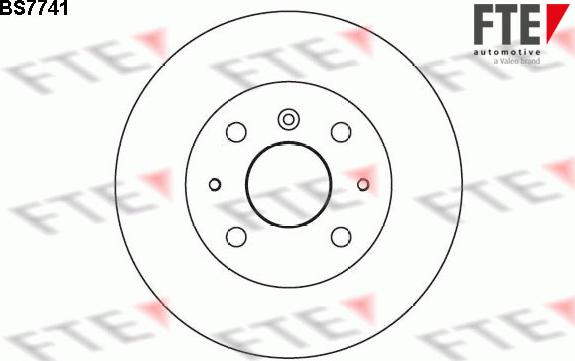 FTE BS7741 - Jarrulevy inparts.fi