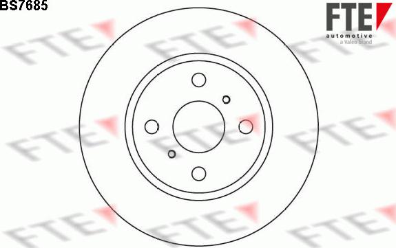 FTE BS7685 - Jarrulevy inparts.fi