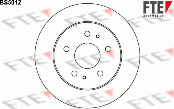 FTE BS5012 - Jarrulevy inparts.fi