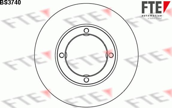 FTE BS3740 - Jarrulevy inparts.fi