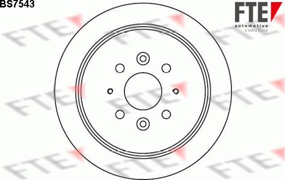 FTE BS7543 - Jarrulevy inparts.fi