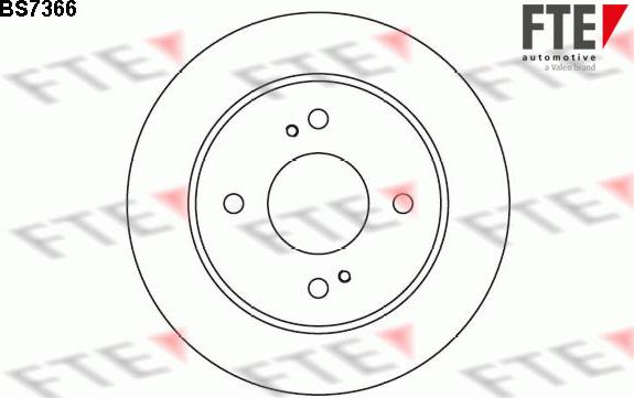 FTE BS7366 - Jarrulevy inparts.fi