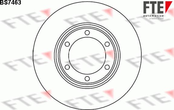 FTE BS7463 - Jarrulevy inparts.fi