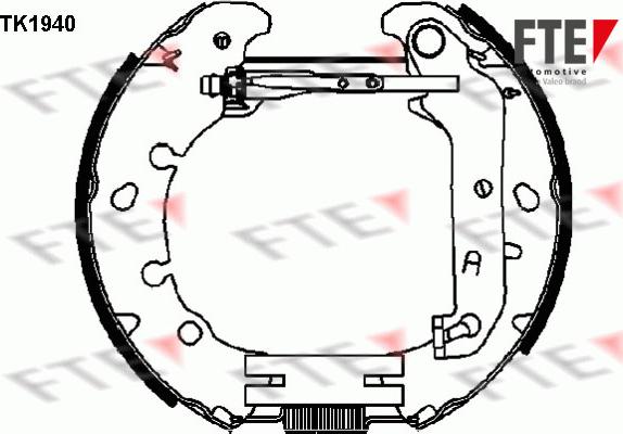 FTE TK1940 - Jarrukenkäsarja inparts.fi