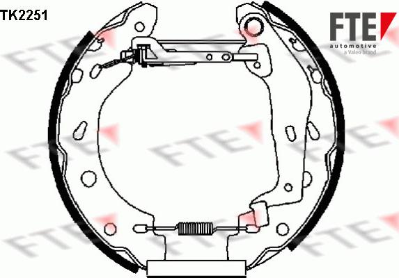 FTE TK2251 - Jarrukenkäsarja inparts.fi