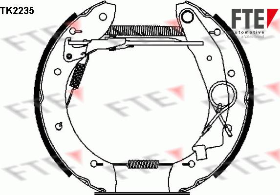 FTE TK2235 - Jarrukenkäsarja inparts.fi