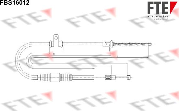 FTE 9250416 - Vaijeri, seisontajarru inparts.fi