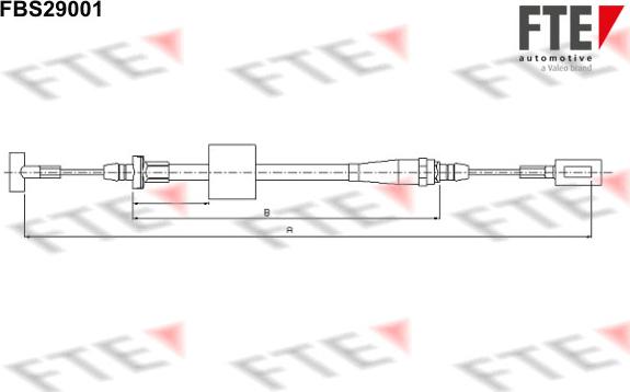 FTE FBS29001 - Vaijeri, seisontajarru inparts.fi