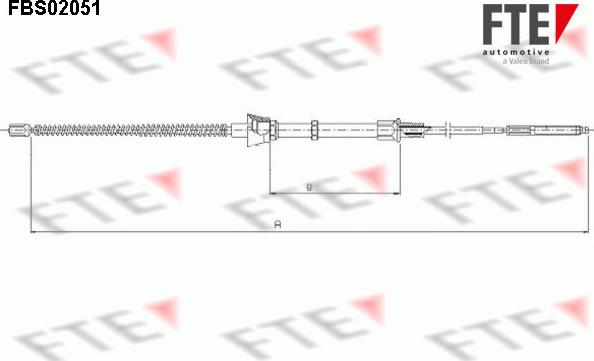 FTE FBS02051 - Vaijeri, seisontajarru inparts.fi