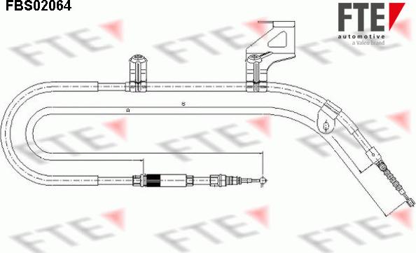 FTE FBS02064 - Vaijeri, seisontajarru inparts.fi