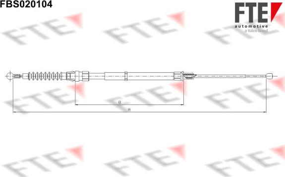 FTE 9250008 - Vaijeri, seisontajarru inparts.fi