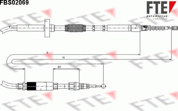 FTE 9250070 - Vaijeri, seisontajarru inparts.fi